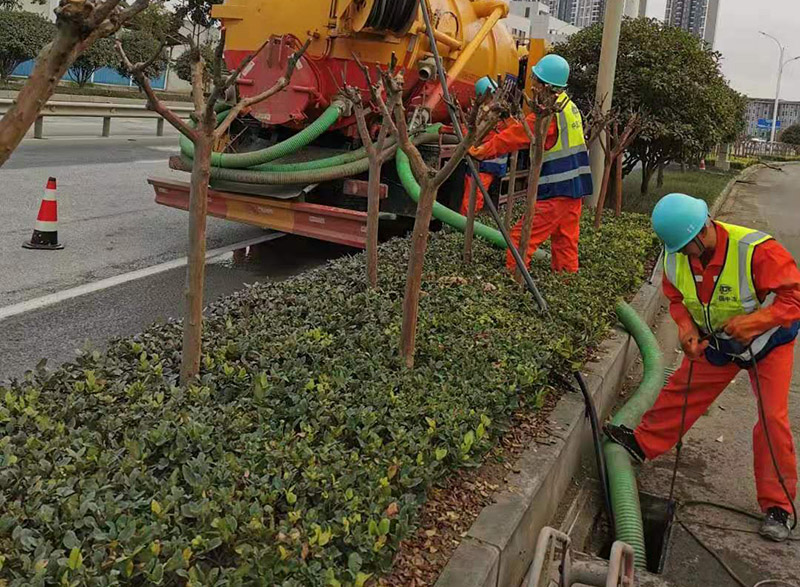 城固市政管道清淤